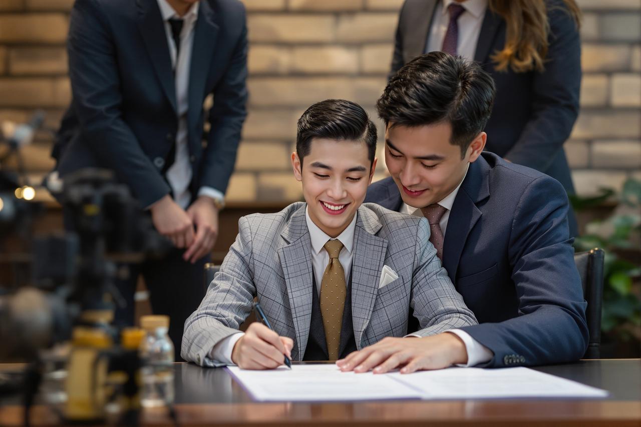 樱花电影签约新生代演员陈晓宇，将出演年度大剧《山海经》